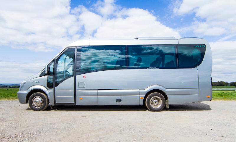 luxury minibus for private hire